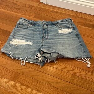 American eagle jean shorts